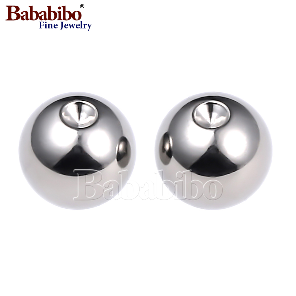 Body Jewelry Replacement Ball - 10個のチタンビーズの交換用リング,スプリング,直径F-136 mm,3mm,4mm,5mm,6mm,8mm