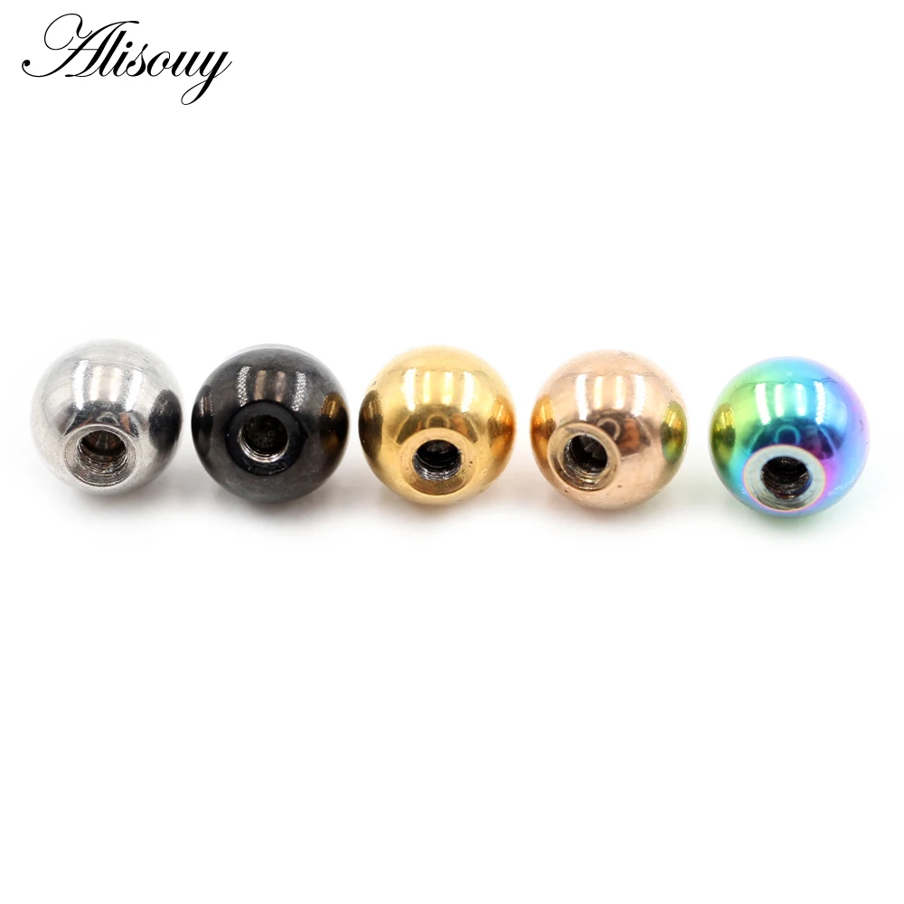 2個入り 14G/16G ジルコニア製 ステンレス製 DIY - Body Jewelry Replacement Ball のレビューと価格