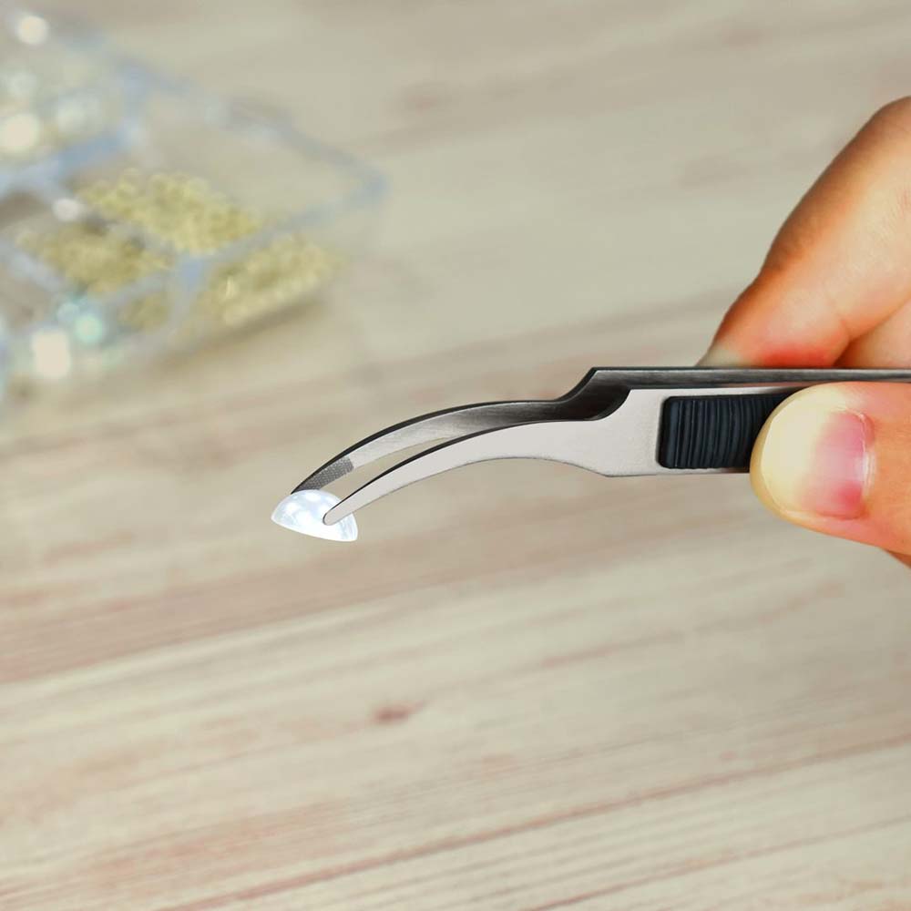 ANEX 217-H イーグルカーブラウンドチップピンセット - Body Jewelry Repair のレビューと価格