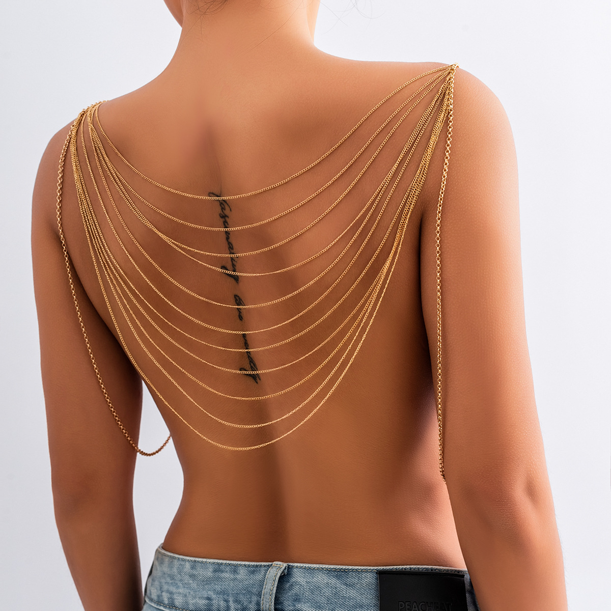 クラシック多層タッセルボディチェーン女性 2023 クリエイ - Body Jewelry Retainers のレビューと価格