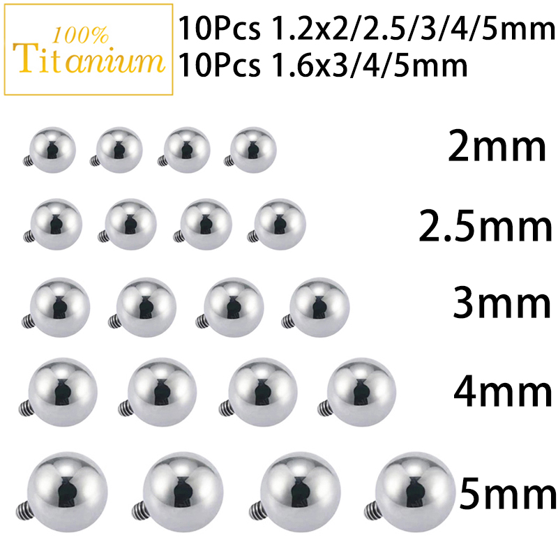 内部スレッドボールトップピアス交換、インプランザージェストー - Body Jewelry Replacement Ball のレビューと価格