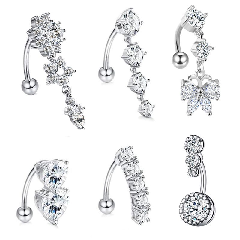 へそピアス ダングルベリーリング サージカルステンレス 14 - Body Jewelry Surgical Steel のレビューと価格
