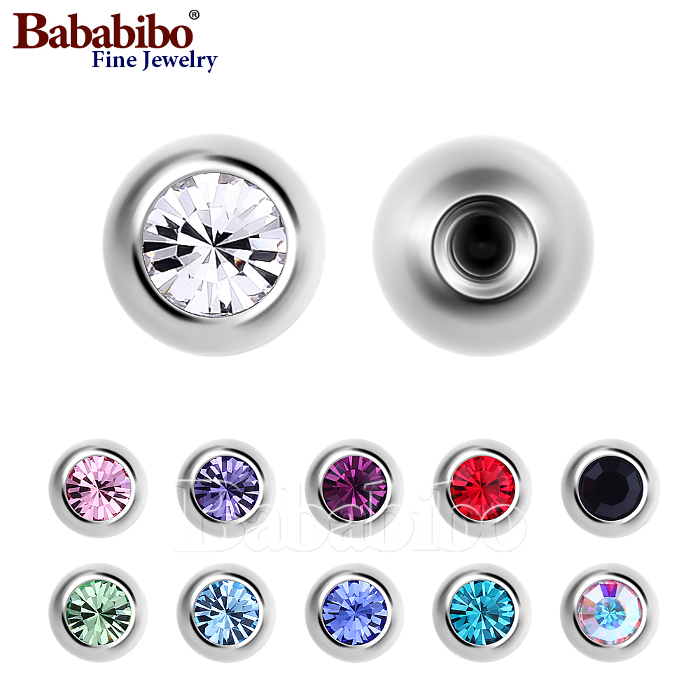 10個のチタン交換用スペア14g 16g 1.6mm 1.2 - Body Jewelry Replacement Ball のレビューと価格