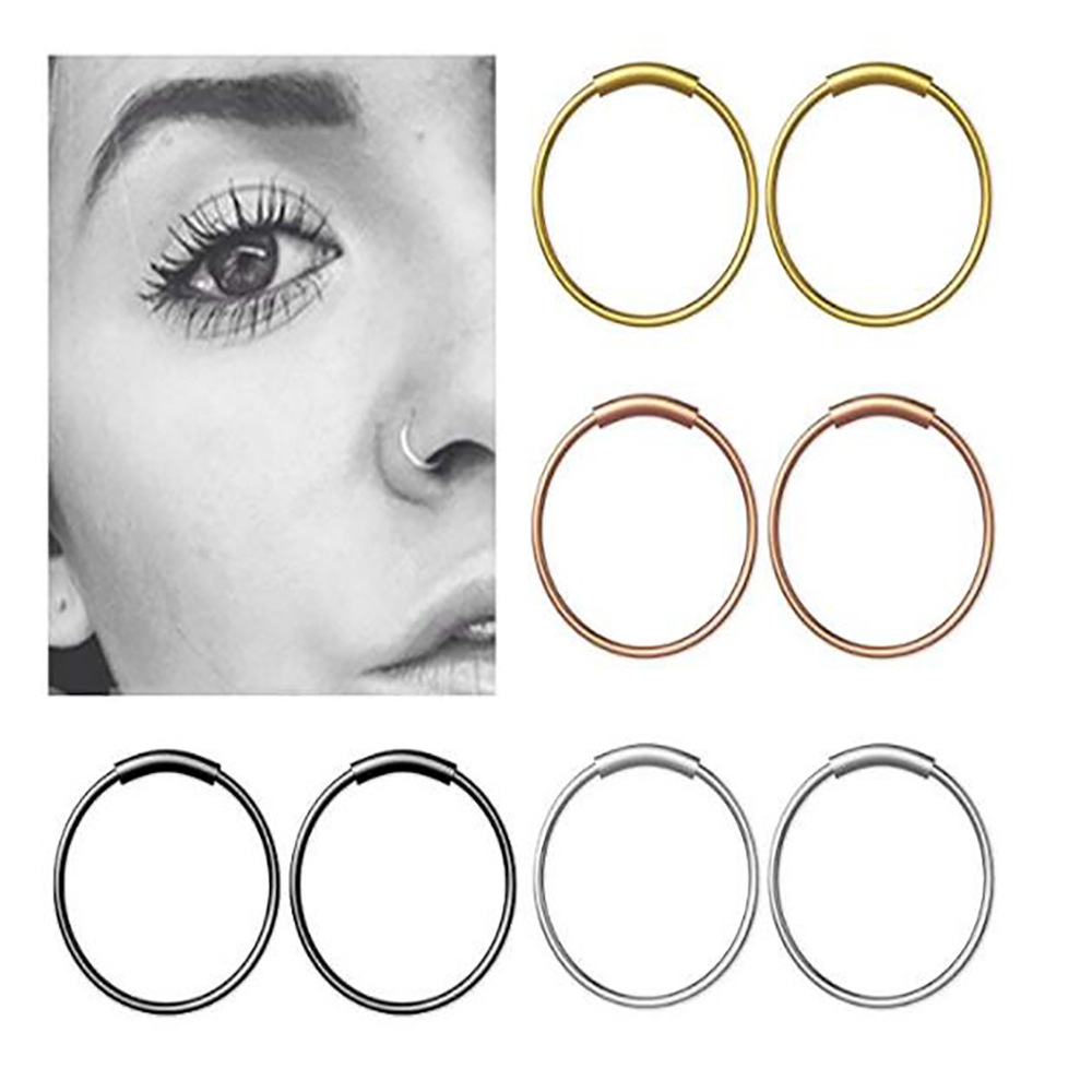 3 ピース/ロット 316L サージカルスチール シームレス - Body Jewelry Surgical Steel のレビューと価格