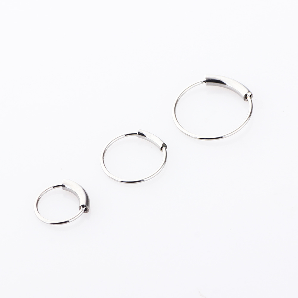 3 ピース/ロット 316L サージカルスチール シームレス - Body Jewelry Surgical Steel のレビューと価格
