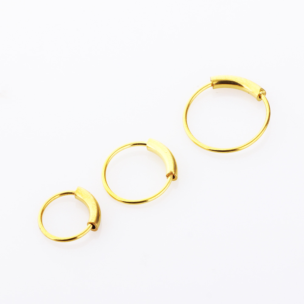 3 ピース/ロット 316L サージカルスチール シームレス - Body Jewelry Surgical Steel のレビューと価格